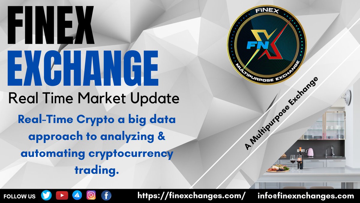 FinexExchange's tweet photo. Real Time Market Update https://t.co/TjZH57uYGn
