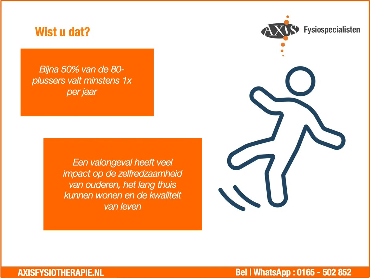 AxisFysio's tweet photo. Bent u er ook bij?

• Datum: maandag 13 Februari organiseren we 2 informatie uren over #Valpreventie.

• Tijden
van 11.00 tot 12.00 uur
van 17.00 tot 18.00 uur

• Locatie: Axis Etten Leur, Nassaulaan 2 

Ga voor meer informatie: https://t.co/pxoyyVcKfY 

#Axisfysiotheapie https://t.co/LQZmdWYdYK