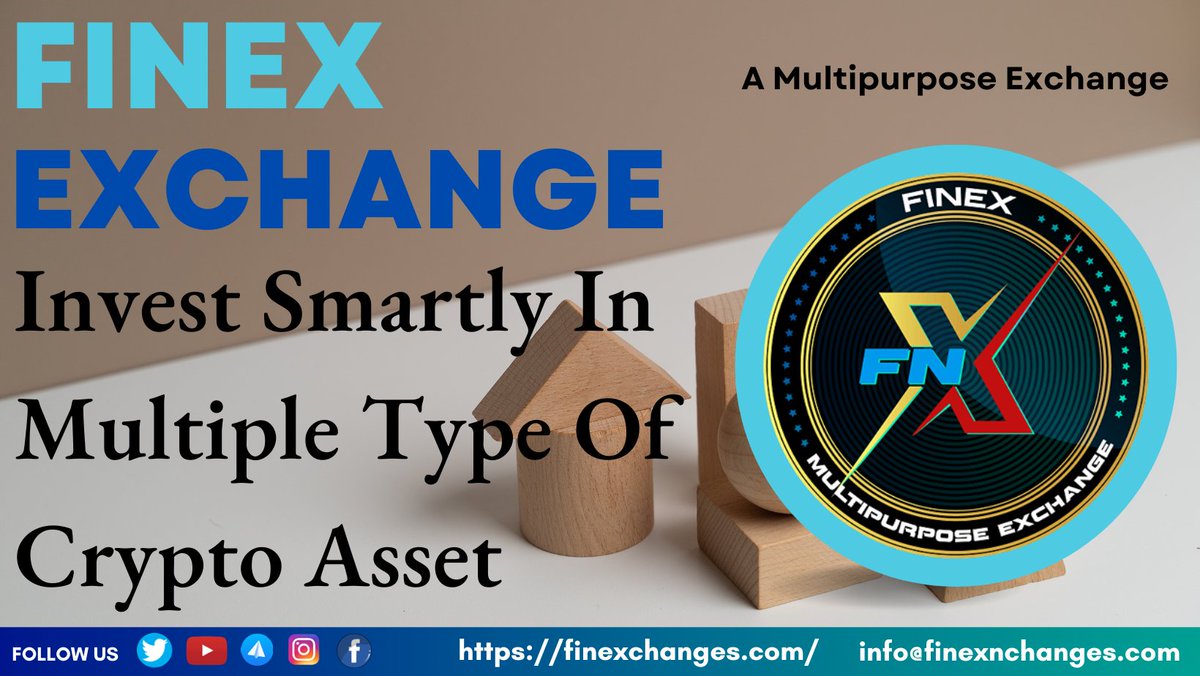 FinexExchange's tweet photo. A Multipurpose Exchange https://t.co/wZhhyvjGXf