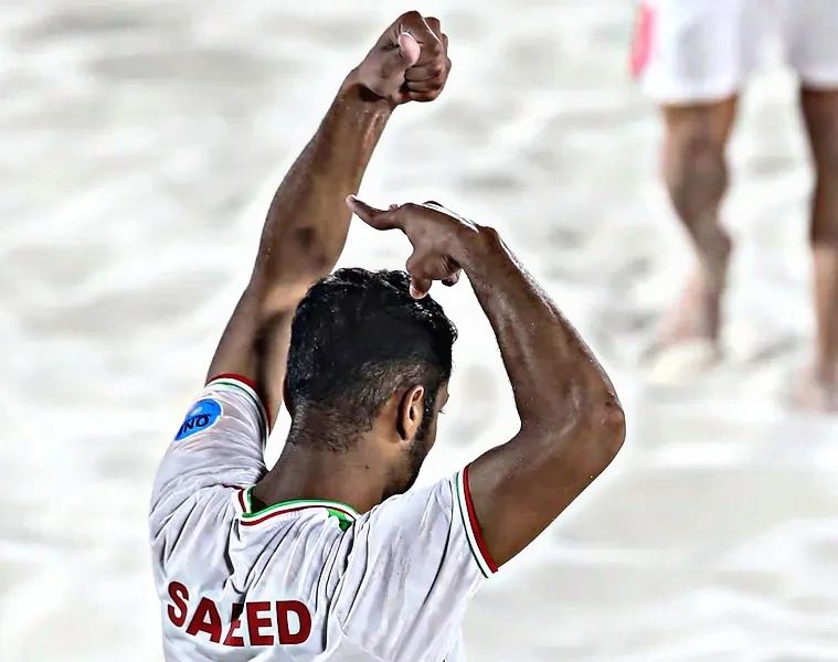 iwont_forget's tweet photo. سعید پیرامون ؛ملی پوش بلوچ تیم ملی فوتبال ساحلی رو فراموش نکنید 
#سعید_پیرامون بخاطر این حرکت و حمایتش از بانوان ایران از تیم ملی کنار گذاشته شد . https://t.co/62PgR1mMuv