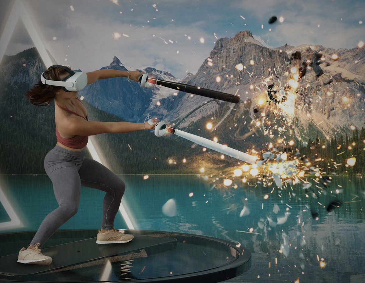 alex_rogozea's tweet photo. Meta acquires Within, a VR production company that ultimately created Supernatural - a fitness app for VR which combines a Beat Saber styled game with zen backgrounds, in new sessions every week, for less than $20/month.
#virtualreality #fitness #supernatural #neurogamer https://t.co/1SVyrsKwNJ