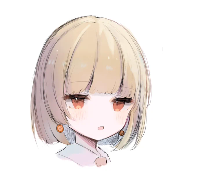 30分で描いたんですが可愛すぎる落書き#創作 