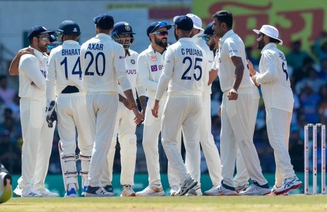 ShivamTikhe's tweet photo. Congratulations team india for the 1st victory a dominant one. Aussie fall in a session.🇮🇳#INDvsAUSTest #BorderGavaskarTrophy2023 #BorderGavaskarTrophy https://t.co/mbRSkvhH1D