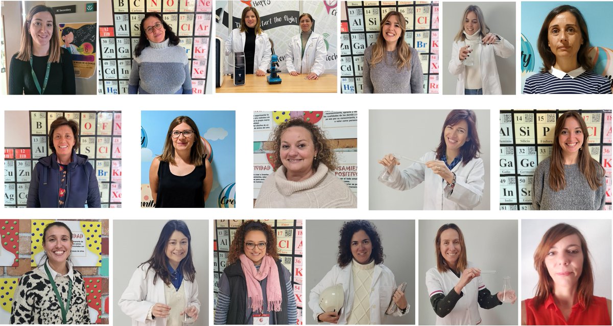GrupoSorollaEdu's tweet photo. 📅Día Internacional de la Mujer y la Niña en la Ciencia👩‍🔬👩‍⚕️
En GSE, sentimos orgullo de todas las mujeres que se dedican a la #Ciencia,  #Tecnología, #Matemáticas e #Ingenieria en GSE, ejemplo para nuestro alumnado e inspiran a diario a nuestras alumnas
#díamujeryniñaenciencia https://t.co/3wKoQXL3oD