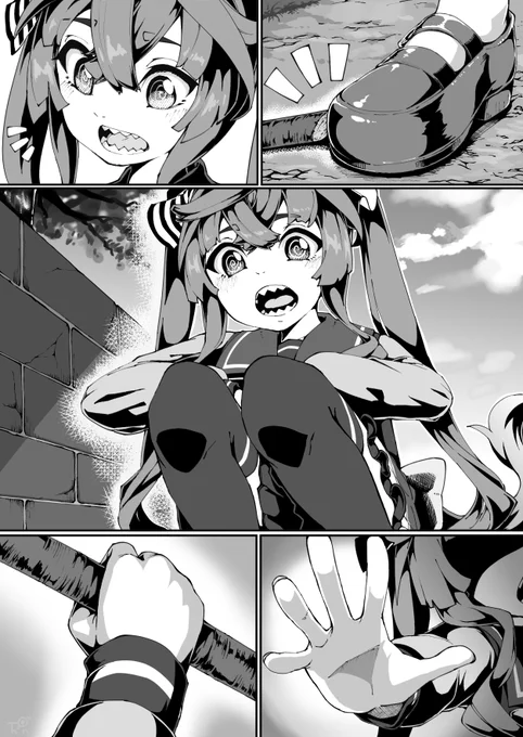 小さいころってなんの変哲もない木の棒とかが勇者の剣や魔法の杖に見えたりしたよねっていう
たぼしの漫画!!

ほぼ初めて描いた漫画なので見づらかったらごめんなさい💦
#ウマ娘 https://t.co/vOq7HvAMsD 