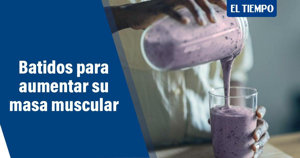 ELTIEMPO's tweet photo. 🍶 Así puede preparar batidos en casa para aumentar la masa muscular. 

Compartimos aquí tres pasos para preparar un batido de proteína que le ayudará a aumentar su masa muscular ► https://t.co/Ey77SoyFxt https://t.co/OCgocei8zg
