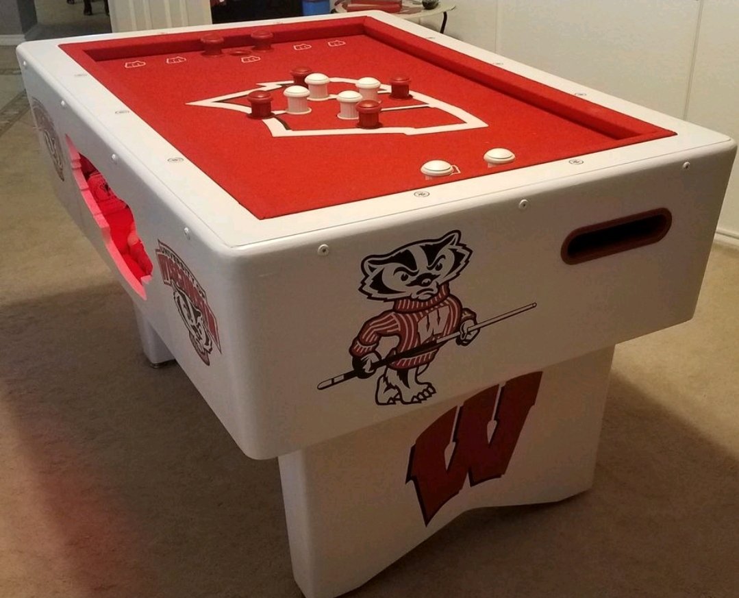 Bucky6055's tweet photo. @dhookstead @ClayTravis...just a quick @Outkick content series idea here, perhaps similar to @OutKickTNML,..to have a fan submitted project/DIY/FanCave showcase?...I'll get the ball rolling...(slight chance of targeted/biased 1st submission here; no apologies, On Wisconsin!!!)... https://t.co/1ZCRzt2ZVQ