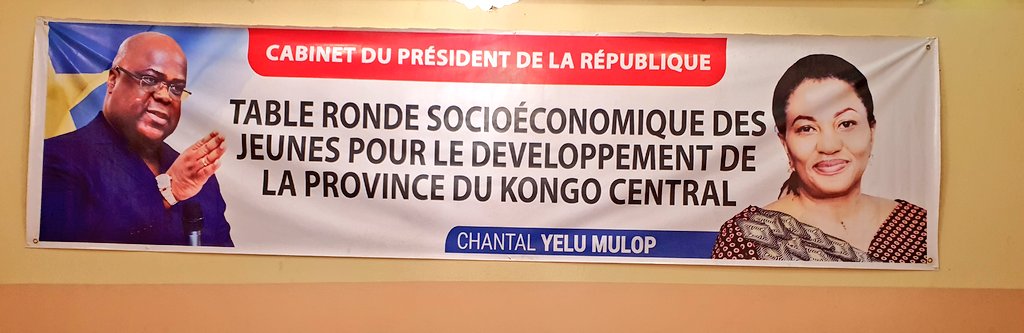 SpecialeYelu's tweet photo. 11.02.23, #Kongo-Central/#Matadi| Table ronde #socioéconomique des #jeunes pour le #développement de la province du Kongo-Central.
@fatshi13
#RDC
#promotiondelajeunesse
#Autonomisationdesjeunes
@g_banduofficiel
#Cartonrouge
#ARDN
#G100 https://t.co/HBCbKoYCST