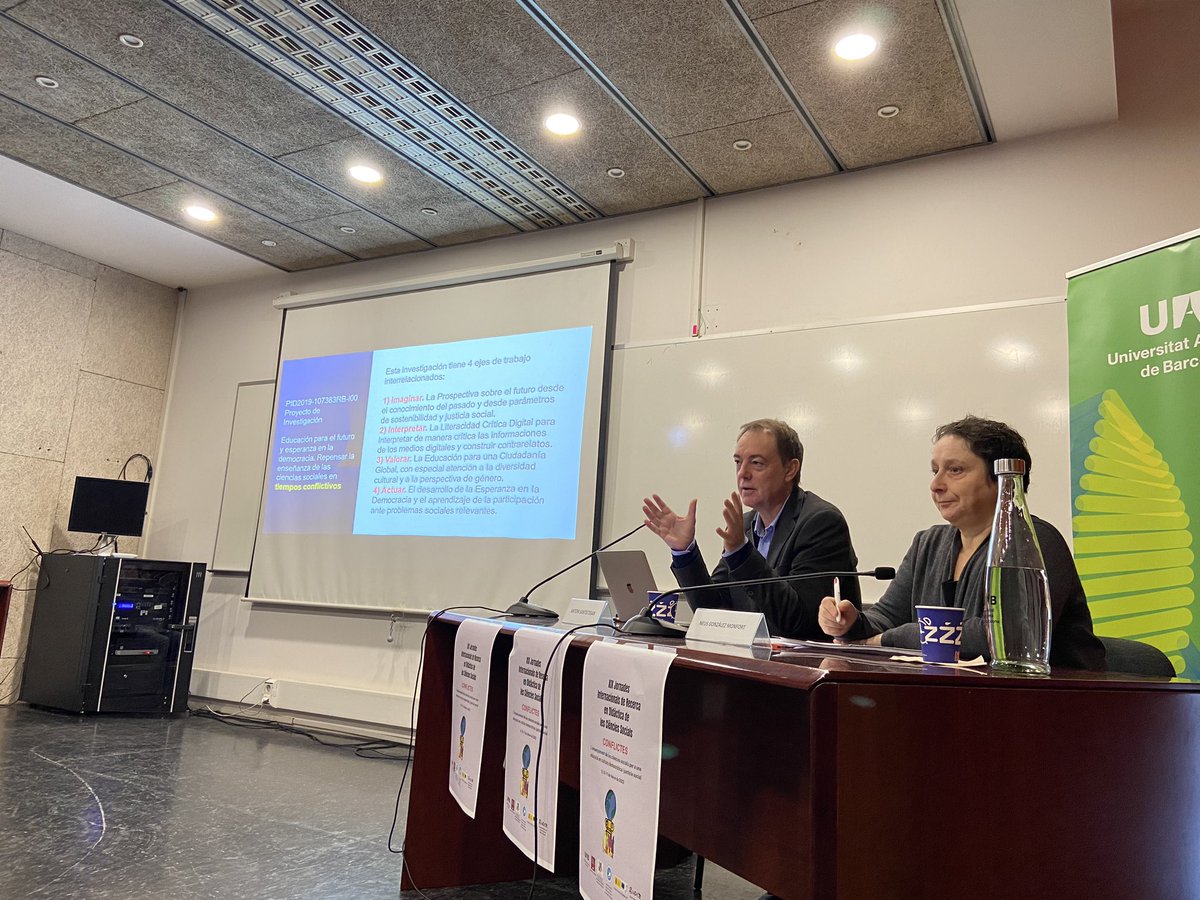 Comencem l’últim dia de les XIX Jornades amb la ponència del Dr. Antoni Santisteban on presenta els projectes i avenços científics de GREDICS.