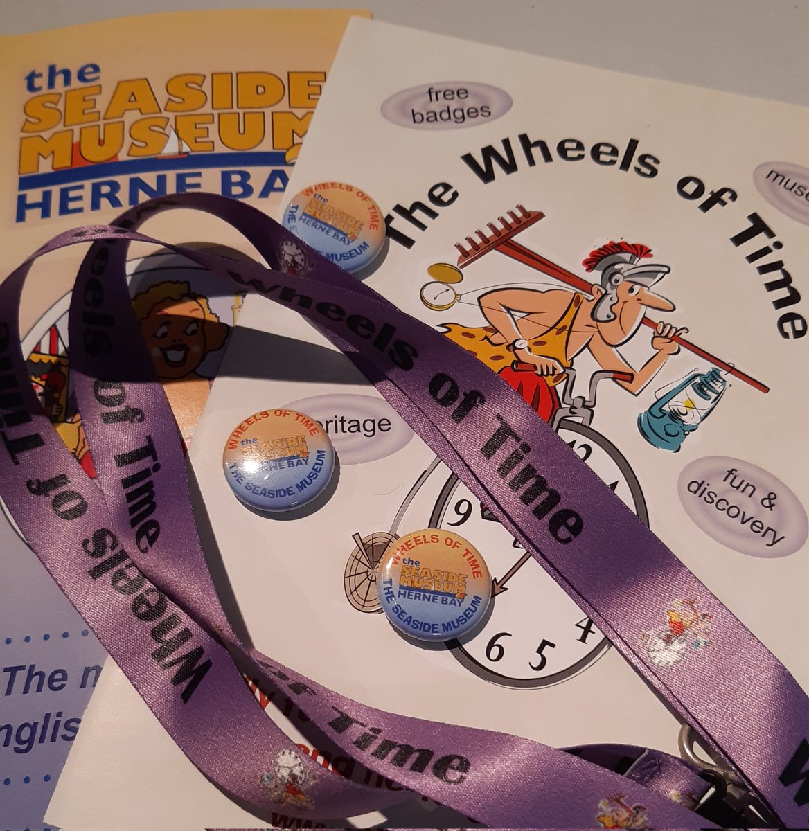 seasidemuseum's tweet image. Sign up to the Wheels of Time scheme with us and start collecting badges from over 50 participating museums in Kent. 
#HerneBay #CommunityMuseum  #WheelsofTime