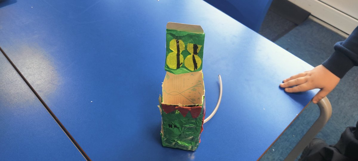 Year3Somers's tweet photo. Over the last few weeks, Year 3 have been creating their own pneumatic monster toy. We used a balloon and a tube to get to open their mouths. What a creative year group. #dt #creativity https://t.co/P4DMv5AEOo