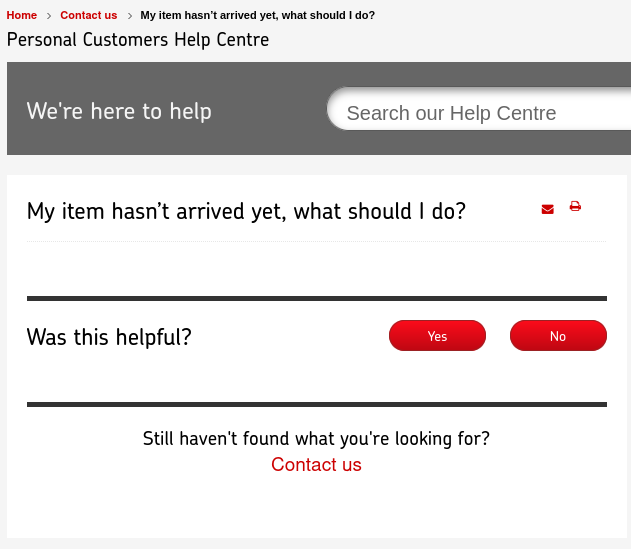 benjamesbell's tweet photo. Thinking this page could be a little more informative, @RoyalMail?
https://t.co/SHwSXQD24h https://t.co/qqd1bDPdrk