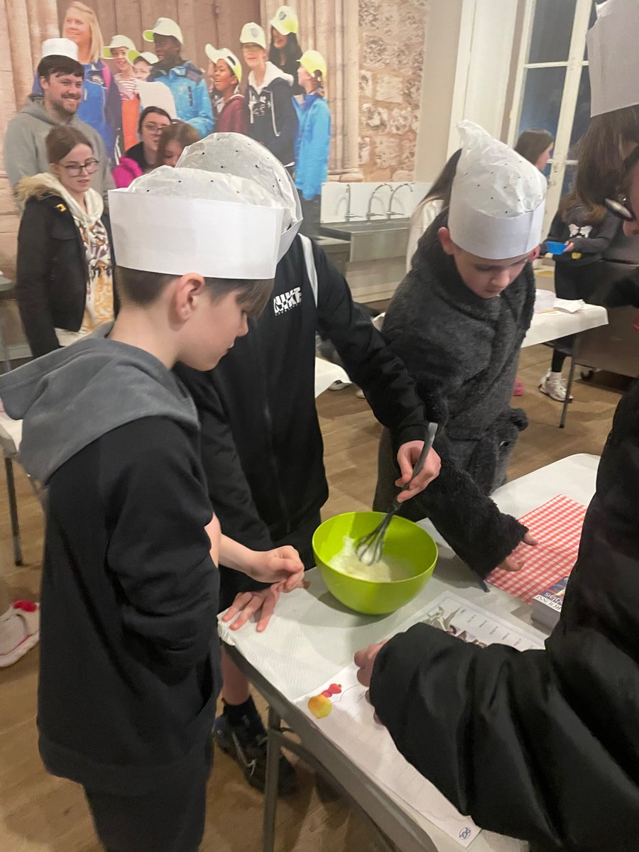 SJPHeadteacher's tweet photo. Last nights crêpe making workshop in Paris! https://t.co/4X0fo2JWPh