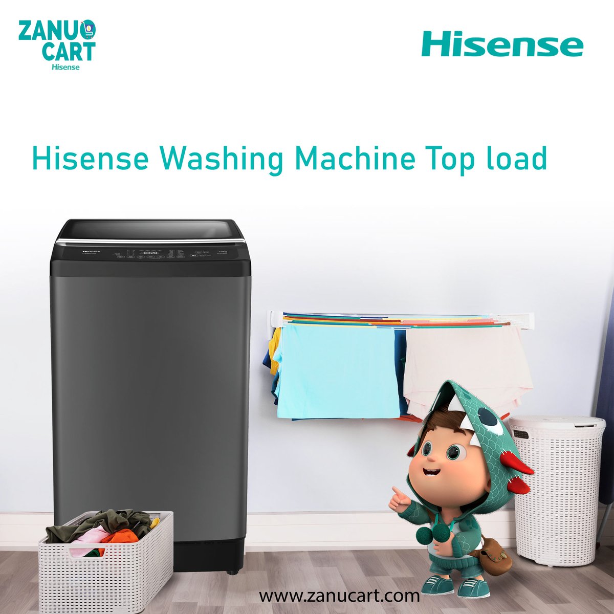 zanucart's tweet photo. Wash your clothes efficiently and powerfully with Hisense top load washing machines.
Contact us at 0727 622262 or order at https://t.co/db7UMBYQz2
#Hisense https://t.co/EtDHhcRlPs