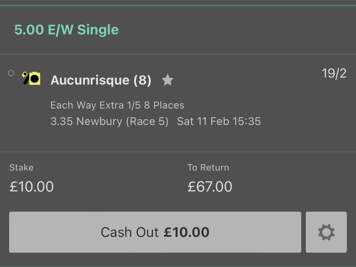 m2_tipster's tweet photo. A few e/w extra selections with bet365 💪 

15:35 Aucunrisque 19/2 8 places 
15:43 Mr Freedom 27/4 5 places
16:43 Massacio 19/2 4 places 
16:55 Gentlemen Jacques 19/2 4 places 

GL 🐎 https://t.co/K01GRB6quR