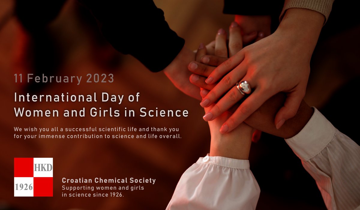 hkd_1926's tweet photo. Happy International Day of Women and Girls in Science to everyone!

#WomenInScience #womeninchemistry #women #chemistry https://t.co/9veGxV99Fq