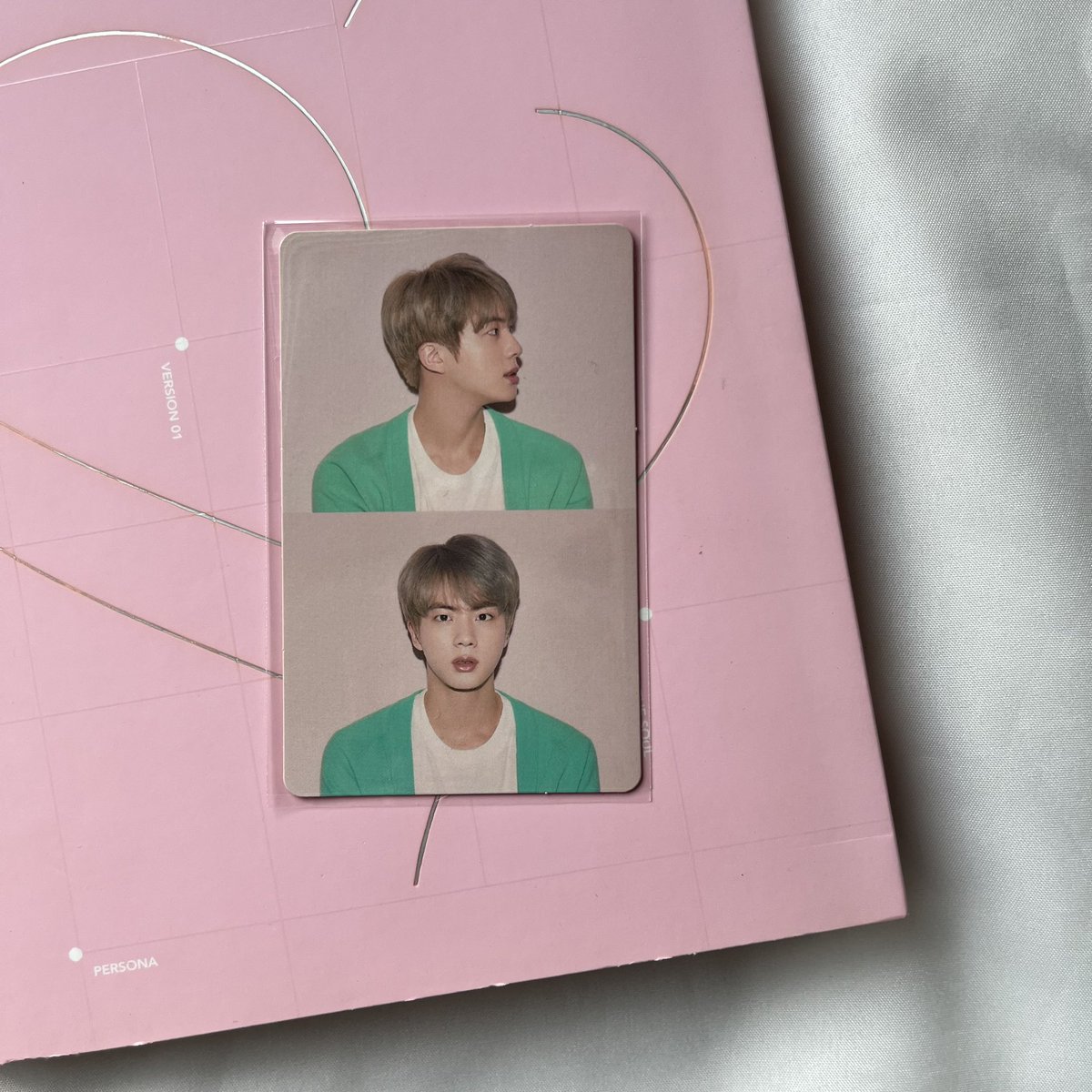 harukeeps's tweet photo. [#harusell]
—

wts lfb bts photocard ph
⤷ Persona Version 1 Album w Jin PC

 🧸 P490
• dm for condi! 

》 STRICTLY NO TO SENSITIVE BUYER!
》 dop: payo!
》 onhand &amp; ready to ship
》 gcash // sco

⥄ bts persona v1 jin pc https://t.co/rR6f16s4nn