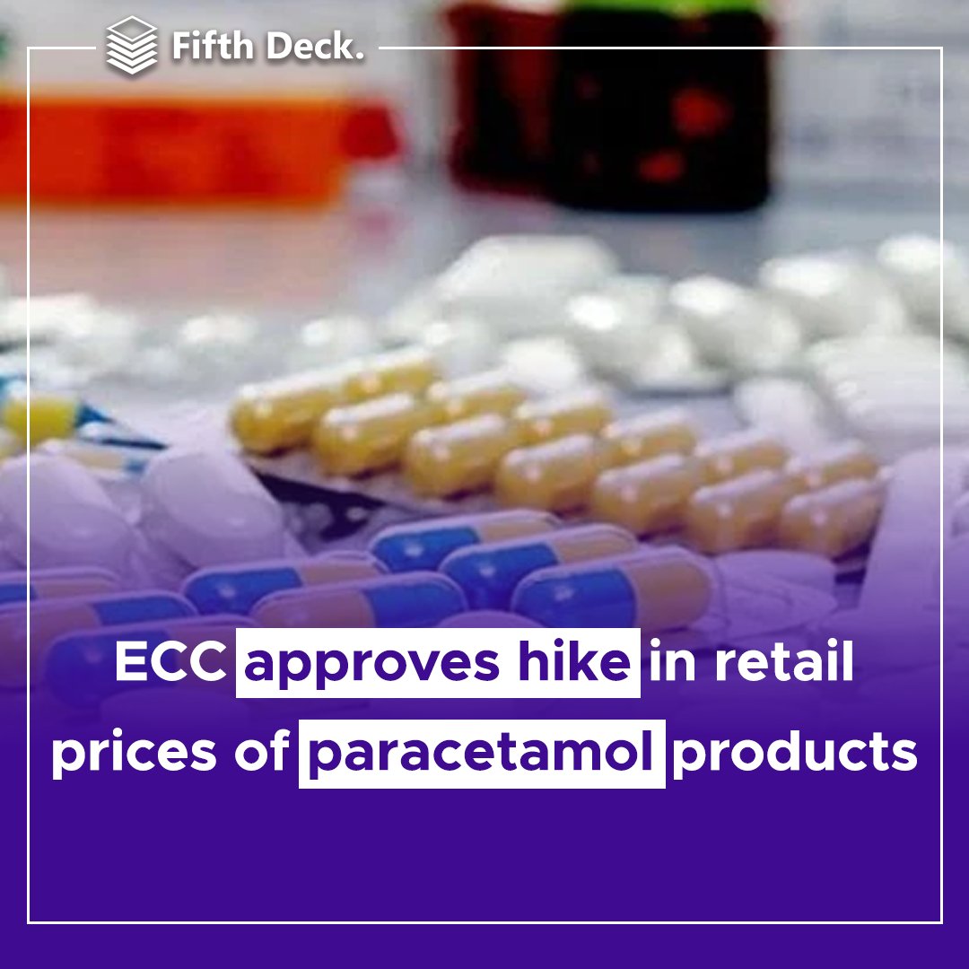 fifth_deck's tweet photo. "ECC approves hike in retail prices of paracetamol products"
.
.
.
.
.
.
.
.
.
#BreakingNews #NewsUpdate #CurrentEvents #LatestNews #WorldNews #StayInformed #NewsToday #Headlines #Journalism #MediaWatch #Newsroom #DailyNews #NewsDigest #medicine #ECC #Increase https://t.co/9jDpT7Tapf