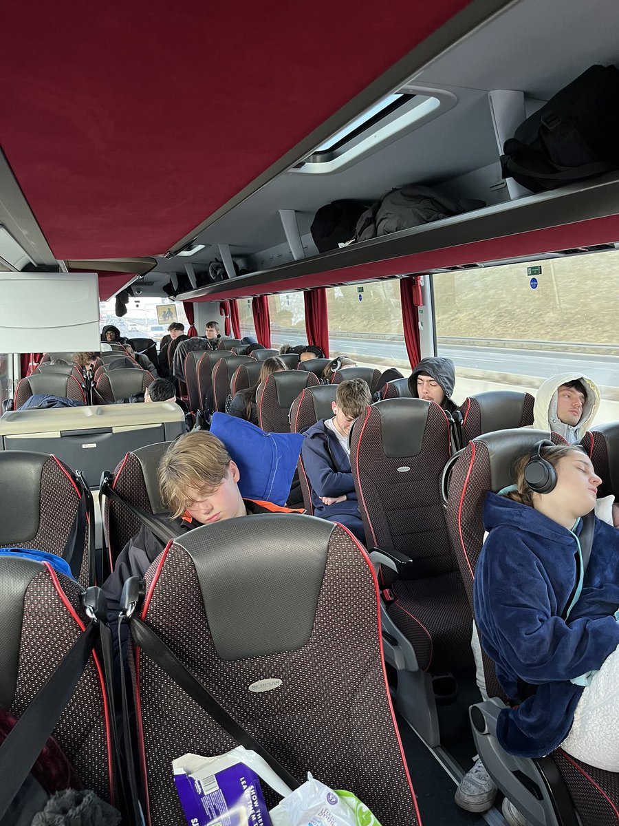 Making our way through Germany, some weary looking faces! <a href="/TheQuestAcademy/">TheQuestAcademy</a> <a href="/PGLTravel/">PGL Schools & Groups</a>
