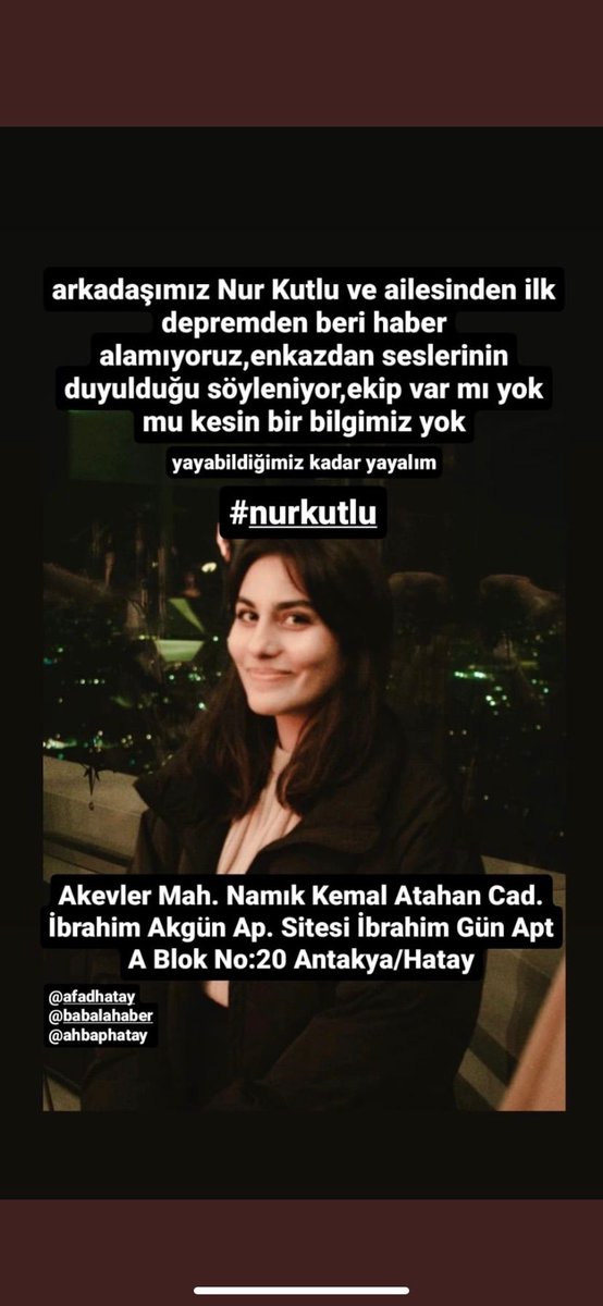 Raybukey's tweet photo. Bakın en son ısı geldiği söylenmiş fakat iki kız kardeş hala enkaz altında nolur bu insanları kaderine terk etmeyin,orada seslerini duyurcak kimseleri yok annesi kardeşi tedavi altında babaları vefat etti artık sesimizi duyun
@vamosas @BabalaTv @ahbap @AFADBaskanlik @danlabilic https://t.co/lfNXBmzl0s