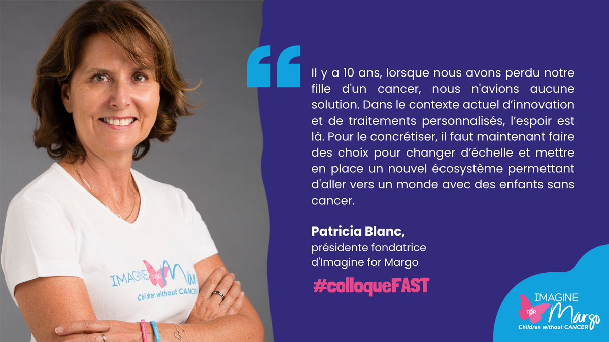 Imagine for Margo (@imagineformargo) on Twitter photo #colloqueFAST Notre Présidente, <a href="/PatriciaBlancIM/">patriciablancI4M</a>, revient sur ces 10 dernières années de progrès au service des enfants et adolescents atteints de cancer. Aujourd’hui l’espoir est là. Nous devons maintenant profiter de cette dynamique pour aller plus loin et plus vite. #colloqueFAST Notre Présidente, <a href="/PatriciaBlancIM/">patriciablancI4M</a>, revient sur ces 10 dernières années de progrès au service des enfants et adolescents atteints de cancer. Aujourd’hui l’espoir est là. Nous devons maintenant profiter de cette dynamique pour aller plus loin et plus vite.