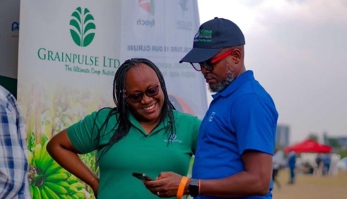 GrainpulseUG's tweet photo. Visit our tent at the #HarvestMoneyExpo today and have a chat with our agronomists, whatever questions you have, they will answer.
#Grainpulse #Fetrilizer #Halisi https://t.co/feTyD2je7p