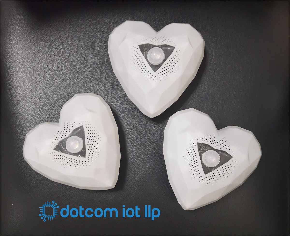Dotcomiot's tweet photo. This is how, Dotcom IoT LLP is helping customer to design the custom #LoRaWAN enable, ultra-low powered battery operated #IndoorAirQuality monitor to measure the #tVoC, #eCo2, Light, Noise humidity, and Temperature. #HVAC #MakeInIndia  #FirmwareDevelopment #HardwareDevelopment https://t.co/alOy2flMGc