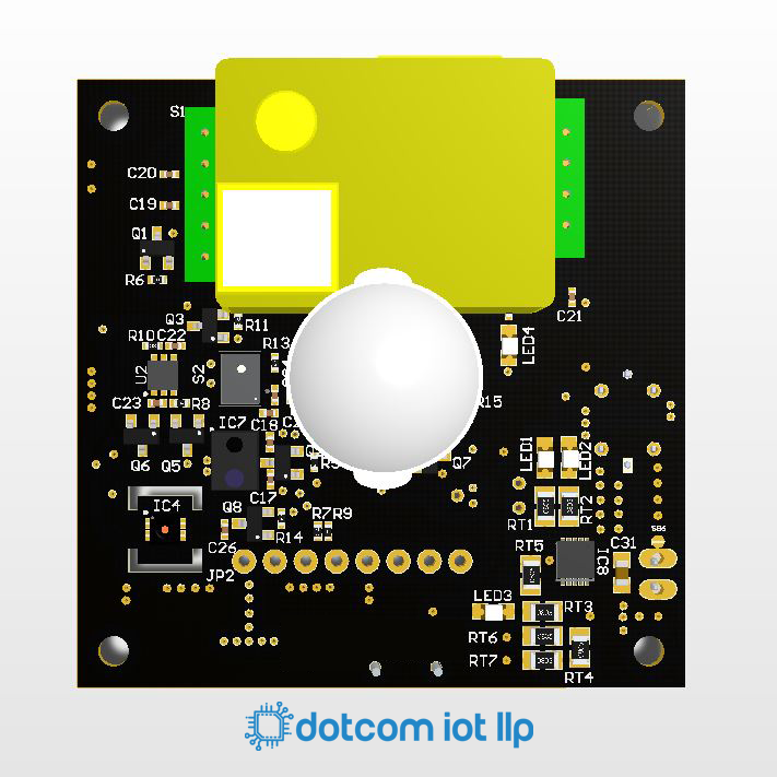 Dotcomiot's tweet photo. This is how, Dotcom IoT LLP is helping customer to design the custom #LoRaWAN enable, ultra-low powered battery operated #IndoorAirQuality monitor to measure the #tVoC, #eCo2, Light, Noise humidity, and Temperature. #HVAC #MakeInIndia  #FirmwareDevelopment #HardwareDevelopment https://t.co/alOy2flMGc