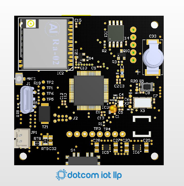 Dotcomiot's tweet photo. This is how, Dotcom IoT LLP is helping customer to design the custom #LoRaWAN enable, ultra-low powered battery operated #IndoorAirQuality monitor to measure the #tVoC, #eCo2, Light, Noise humidity, and Temperature. #HVAC #MakeInIndia  #FirmwareDevelopment #HardwareDevelopment https://t.co/alOy2flMGc