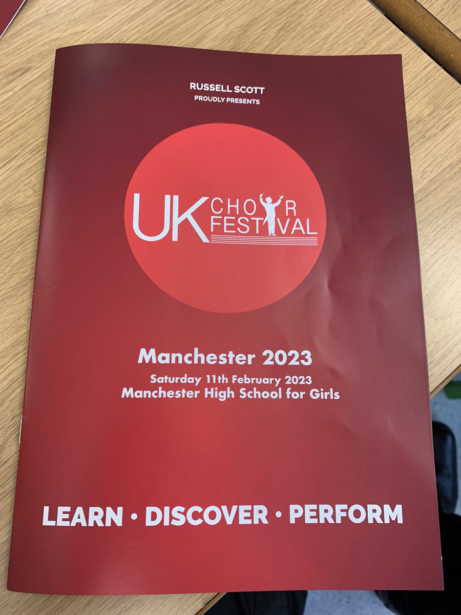 FormbyHighMusic's tweet photo. All set for an exciting day with #MundoAfrika @UKChoirFestival in Manchester today https://t.co/PBQ3sWVddW