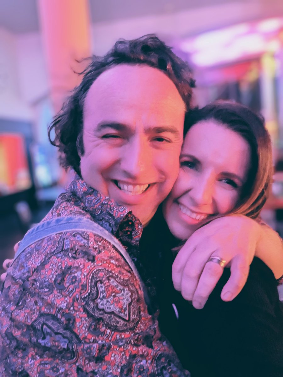 tlreesphotos's tweet photo. @sueonthebus once again, you were an absolute treat. We had high street tears, humour, puffins and glow sticks. Caru ti Sue, â dy amazing fringe 😂 @Dafydd__James ti'n lej. #sueniverse and yes #WEAREALIVE @ShermanTheatre https://t.co/UaLyb6T4w3