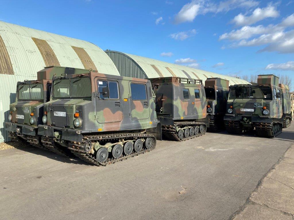 Choice of 5 Hagglunds BV206 (5 Cylinder Diesel) just come in

All in excellent condition throughout

#modsurplus #modsales #govsales #exarmy #exmod #armytrucks #militaryvehicles #hagglunds #bv206 #allterrainvehicles #atv #hagglundsbv206