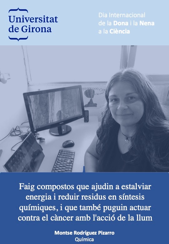 Sense dones no hi ha Ciència 
#DonesCiènciaCAT #11F2021 #DiaDonaiNenaCiència #DiaInternacionalDonaiNenaCiència #WomanScience #DonaiCiencia #WomenInScienceDay

Dra. Montse Rodríguez