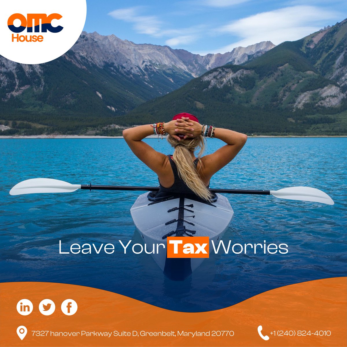 OMChouseUSA's tweet photo. Don’t let taxes take away your freedom. Say goodbye to stress and start embracing life’s true pleasures with #OMC today!

#OMC #business #smallbusiness #taxation #services #advice #taxplanning #tax #planning #individual #taxreturn #taxrisk #assessment #operations #omcusa #USA https://t.co/Bm0inuQesB
