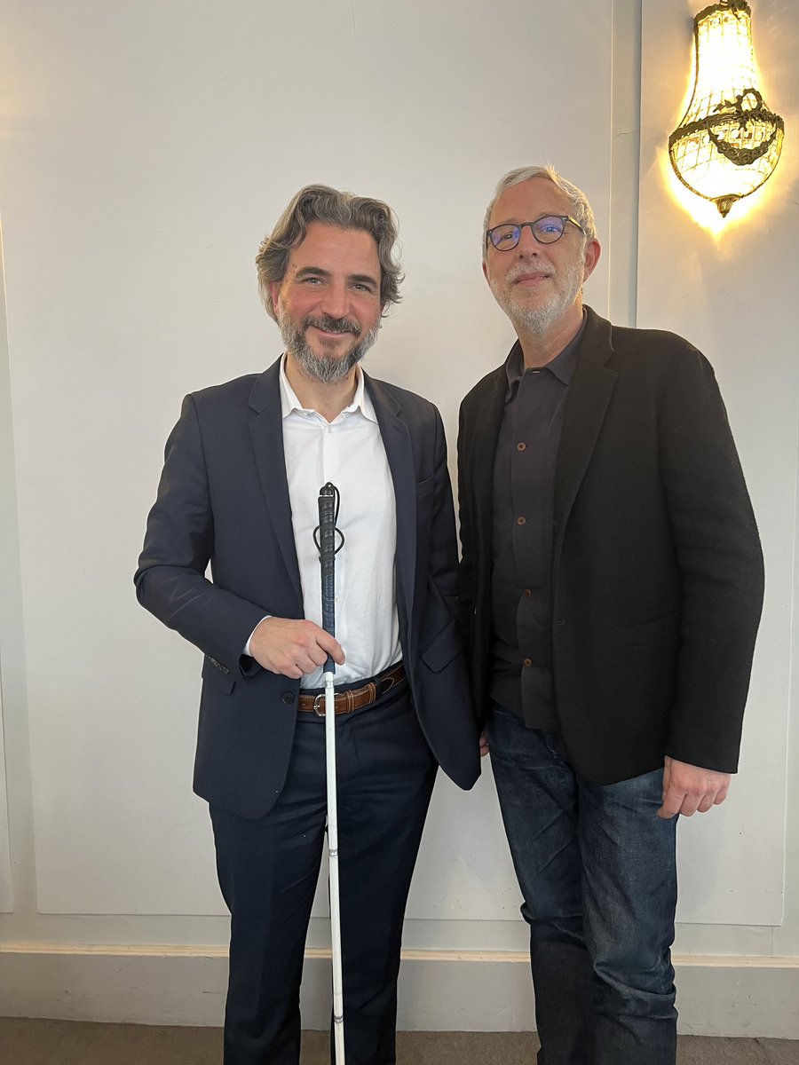 ✅Oui les personnes handicapées doivent être plus visibles dans les médias
✅Oui elles doivent elles mêmes pouvoir être journalistes
Echange et perspectives entre notre vice président <a href="/vjule1/">Vincent Julé</a> et Christophe Deloire, secrétaire général de Reporters sans frontières