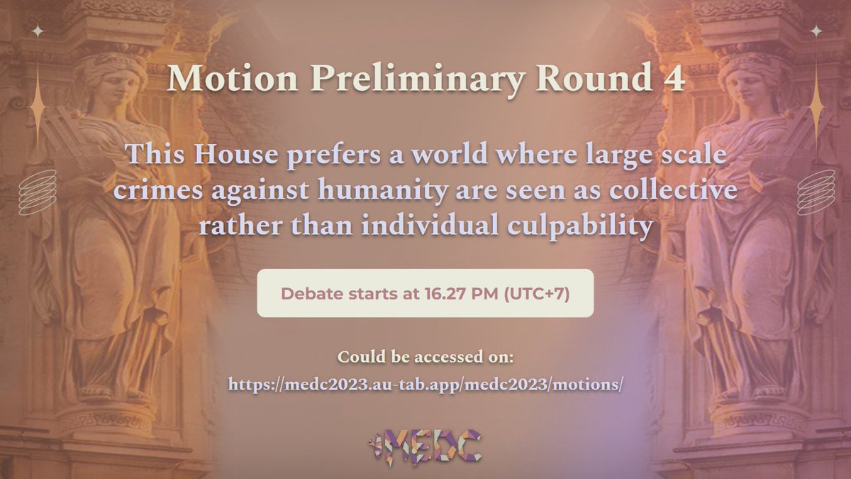 2025mxdc's tweet photo. [MOTION • PRELIMINARY ROUND 4] https://t.co/8HHnfDSx21