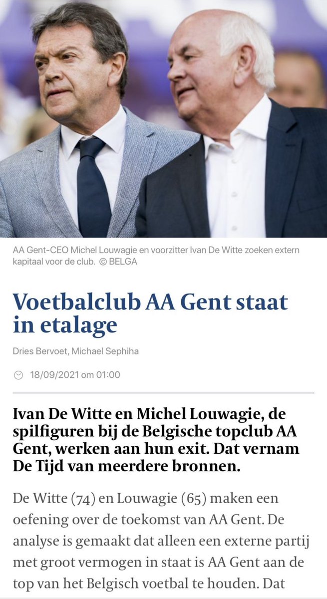 Look who was right… 😎 <a href="/tijd/">De Tijd</a> <a href="/dbervoet/">dries bervoet</a> <a href="/sephke/">Michael Sephiha</a>