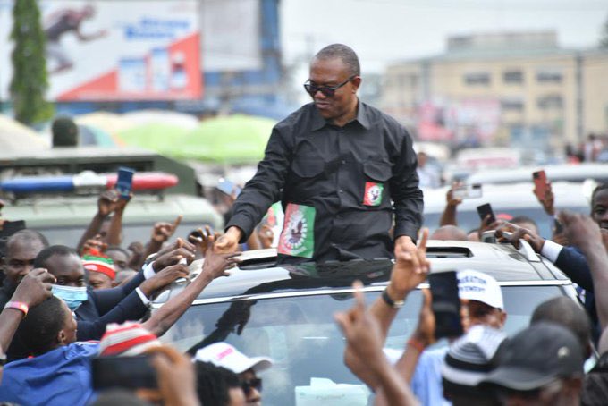 illBlissGoretti's tweet photo. The people trust you and your abilities . For the first time since we became a country, we are blessed with an absolutely selfless soul who understands Servitude in its entirety, who understands a leader was chosen to serve Not LOOT! Vote for ⁦@PeterObi⁩ ⁦@NgLabour⁩ https://t.co/MBlG75e88z