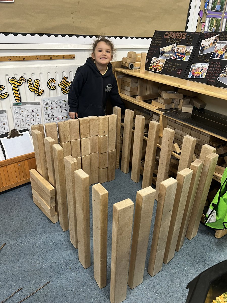 MissPhillipsMtn's tweet photo. Lots of creative and mathematical skills in our block area this week. #eygs #blockplay https://t.co/t7iAcR8hCJ