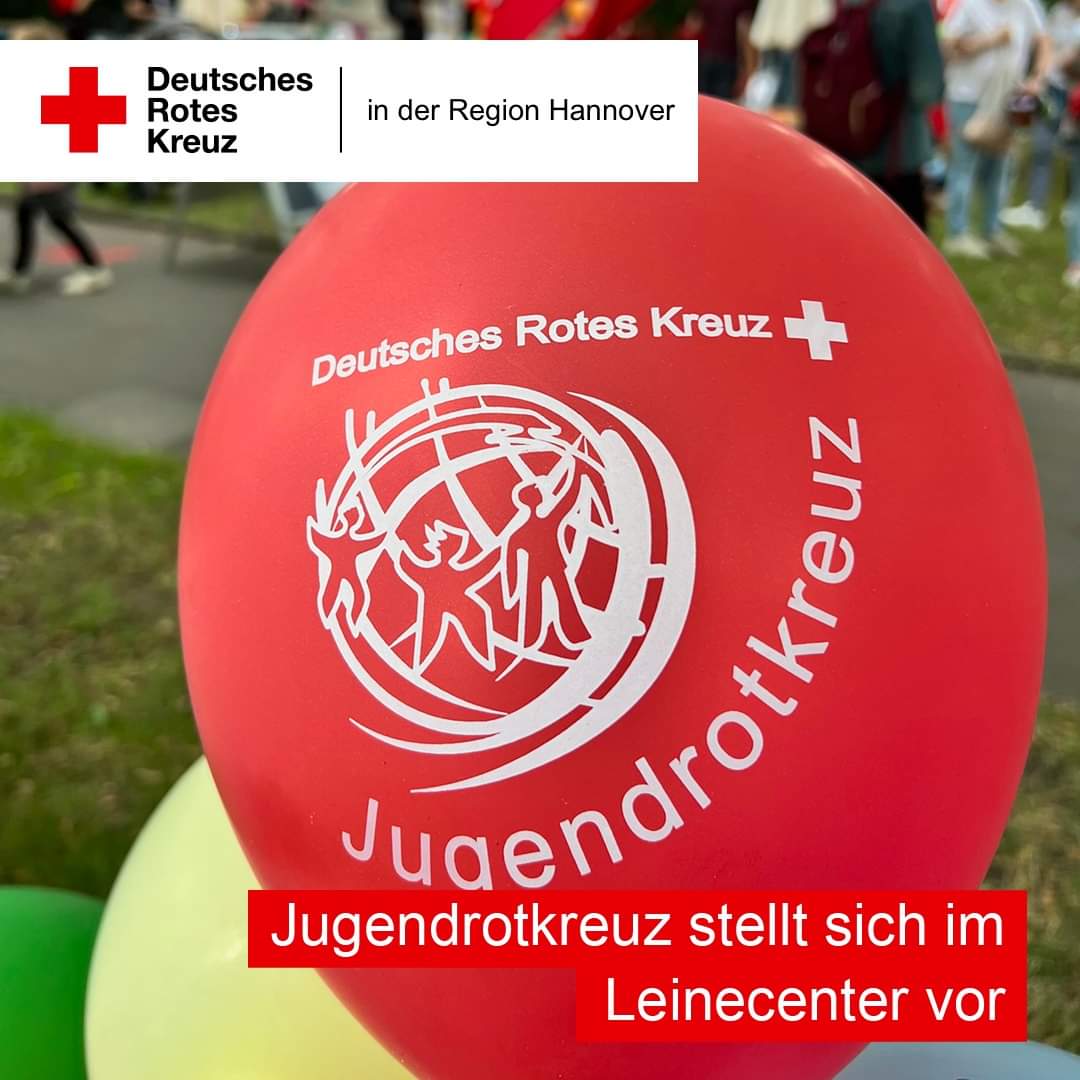🎈 Du willst auch zum JRK? Dein Kind möchte wissen, was bei den Gruppenstunden passiert?
🏪 Heute präsentiert sich das JRK von 10 bis 14 Uhr im Leine Center Laatzen.
🚑 Dort zeigen wir dir die Grundlagen der Ersten Hilfe oder basteln gemeinsam einen Rettungswagen.