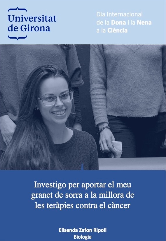 TatUdg's tweet photo. @S_BaVe @Cristina_BC2 Sense dones no hi ha Ciència 
#DonesCiènciaCAT #11F2021 #DiaDonaiNenaCiència #DiaInternacionalDonaiNenaCiència #WomanScience #DonaiCiencia #WomenInScienceDay

Elisenda Zafon https://t.co/goU3CEWa71