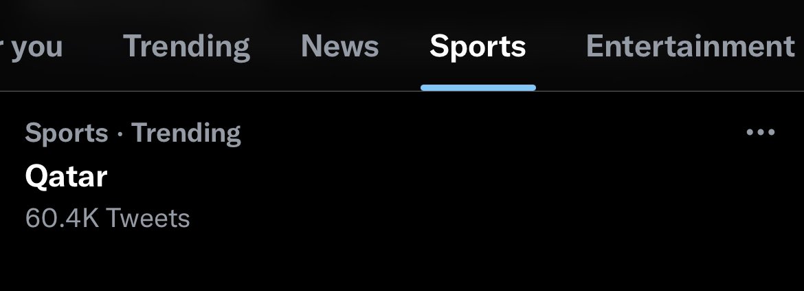 centredevils's tweet photo. 🚨🚨| Qatar is trending on Twitter at the HIGHEST rate in sports section - since the reports of a #mufc takeover by Qataris. https://t.co/Pem2BonsKH