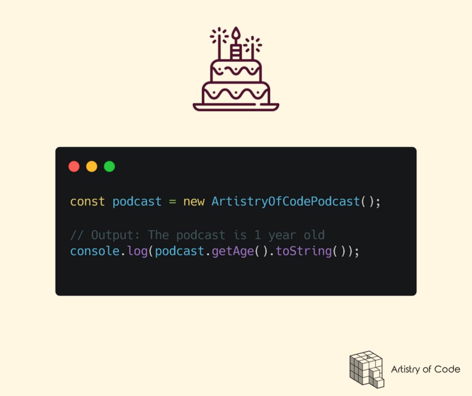 artistryofcode's tweet photo. "Time flies", they say. That's true indeed. In the business of day-to-day work, an important fact might slip unnoticed - our podcast turned out to be 1 year-old 🎂! 

#podcast #software #development #birthday https://t.co/Klvaz6kiw3