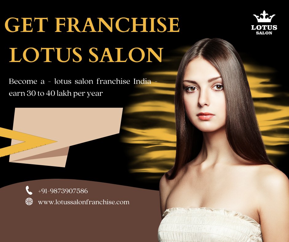 Lotus Franchise on Twitter A Salon franchise With LOTUS SALON