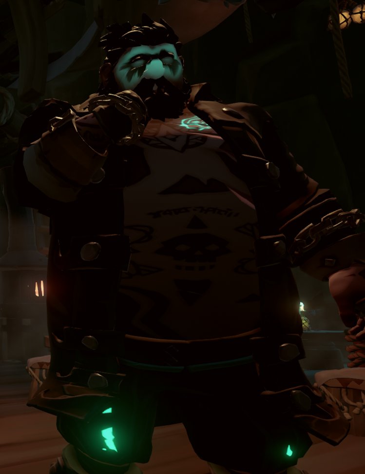 PeachKah's tweet photo. @SeaOfThieves @lontray for living and breathing @SeaOfThieves! His determination to put Emissaries of Excellence together in a cave with just a box of scraps is truly inspiring. Can't wait to see him bring the pirate life to PAX AUS/OCE events! #bemorepirate #SeaOfThievesCommunityDay https://t.co/YP3Wc1PzK8