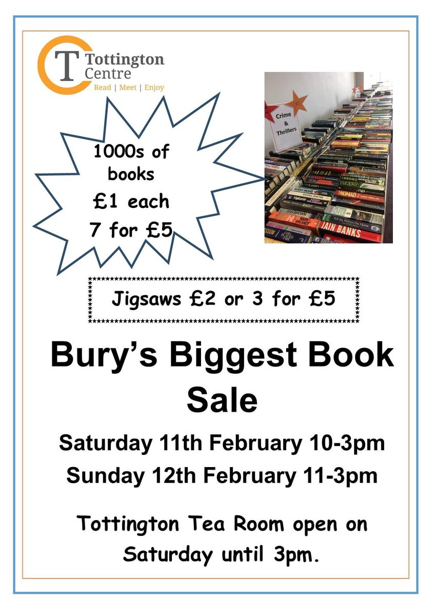 The Tottington Centre (@tottylibrary) on Twitter photo 