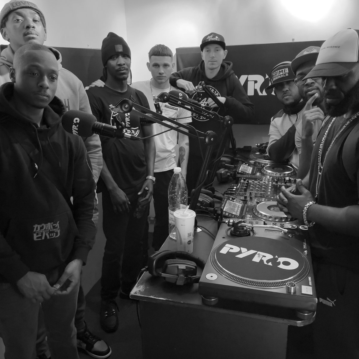 PyroRadio's tweet photo. 🔊 Listen back to @DJJedah in the mix with Sox, Nemzi, Monroe, Grhymz, @RealRawal, @Just_JMan_WV &amp; @LilChoppzOnline on the #PyroRadio @Mixcloud channel 📻 #Grime #Mixcloud #KeepItPyro

🔗 https://t.co/v0dRt3mJ9q https://t.co/q14VoBvs4O
