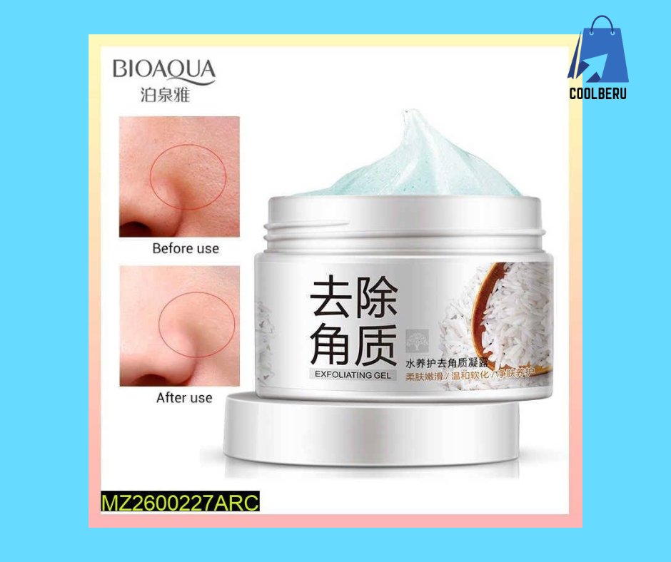 coolberu1's tweet image. 1 x Rice Exfoliating Gel Face &amp;amp; Body Gel
Removes Whiteheads And Blackheads
Smooth Moisturizing Skin Care
Anti Aging
Skin Repair
Exfoliator Scrub
Size: 140 Grams
RS: 800/-
#coolberu #faceproblems #facetreatments #blackhead #blackheadsremoval #whitehead
Book your order
0303-4348711