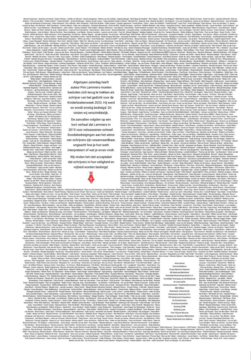 INDRUKWEKKENDE PAGINAGROTE STEUNBETUIGING AAN PIM LAMMERS ...

... in de landelijke ochtendbladen. Bovendien een essentieel artikel van <a href="/Bjheijne/">Bas Heijne</a> in de @NRC: 
nrc.nl/nieuws/2023/02…