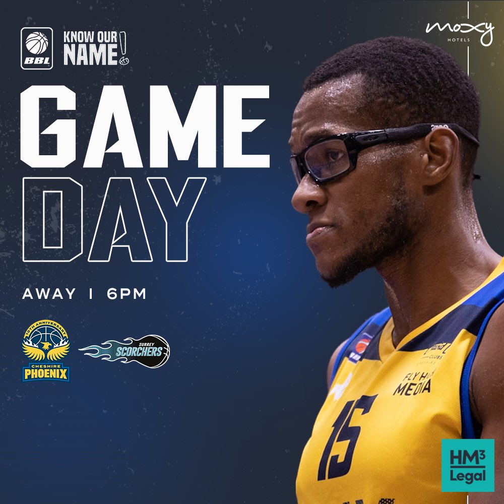 CheshireNix's tweet photo. DEFEND THE TROPHY! ๐
๐๏ธ Quarter Finals
๐ @surreyscorchers
๐ 6pm
๐ Away
#Nixnation #Britishbasketball #KnowOurName #defendthetrophy https://t.co/zNiTGHI39A